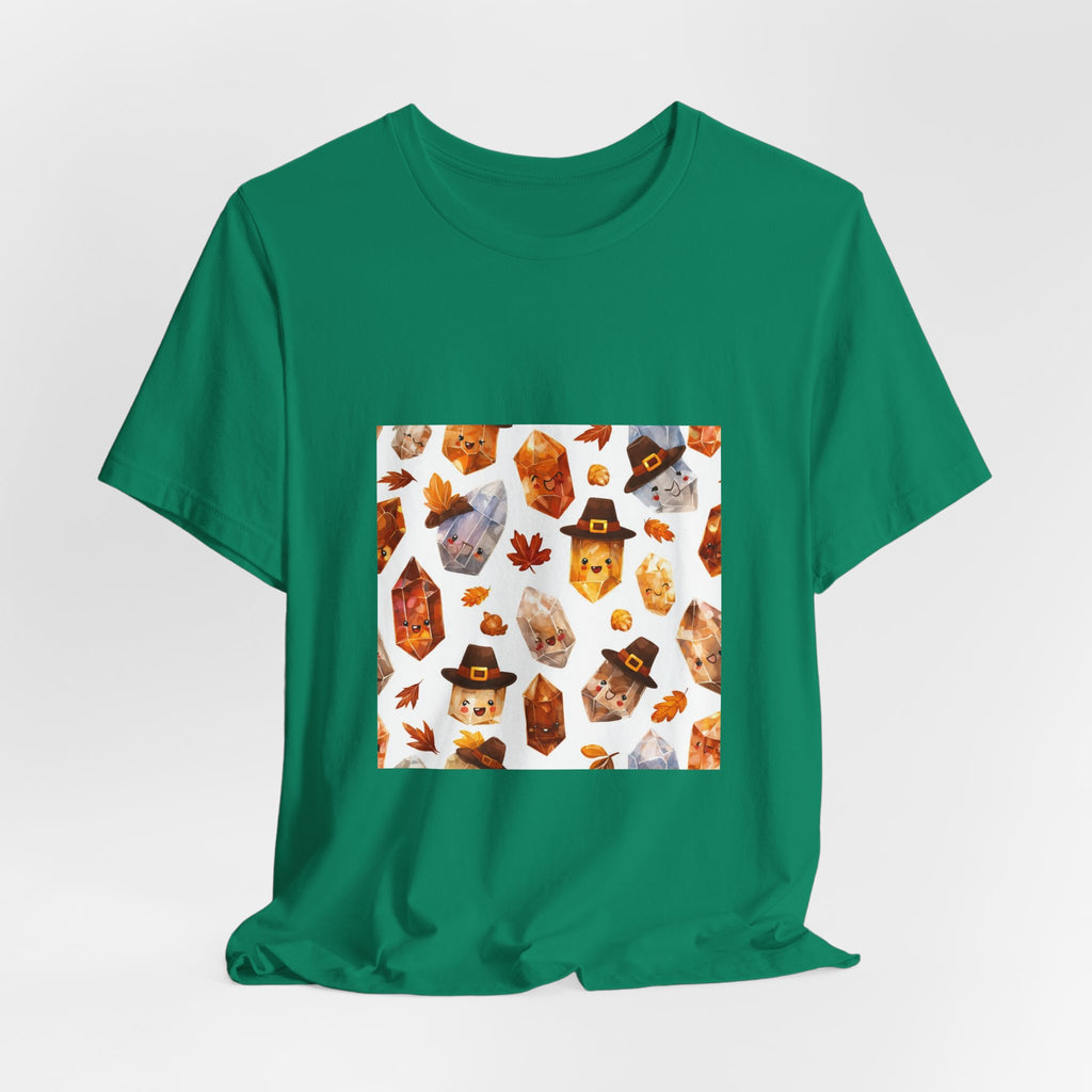Thanksgiving Crystal Harvest T-Shirt | Greens