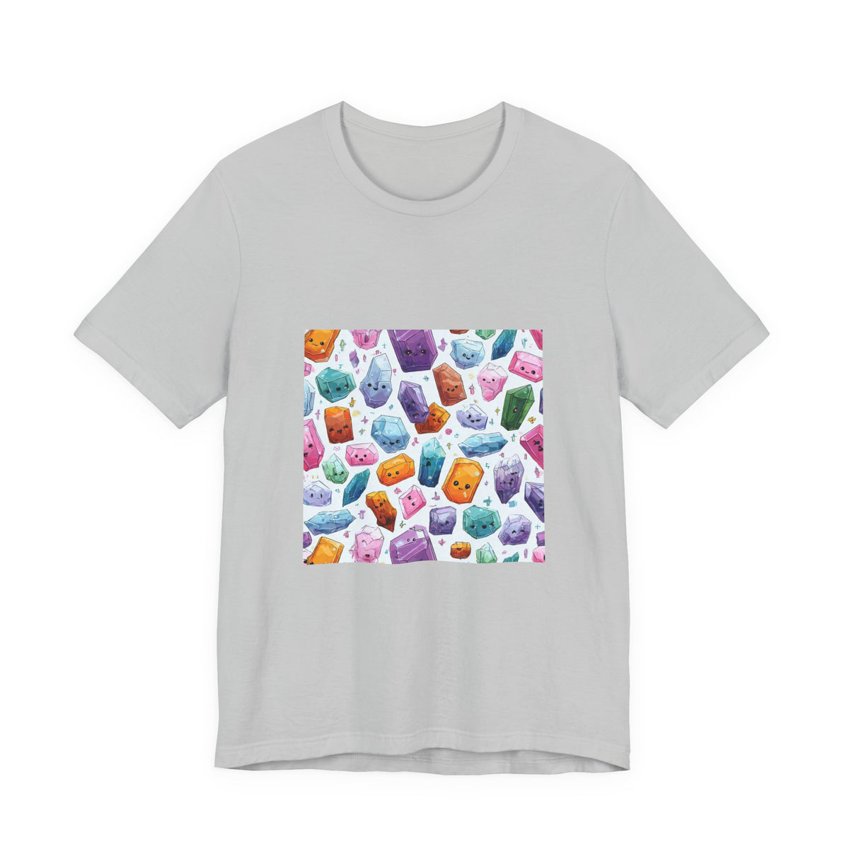 Pastel Crystal Friends T-Shirt | Light Neutrals