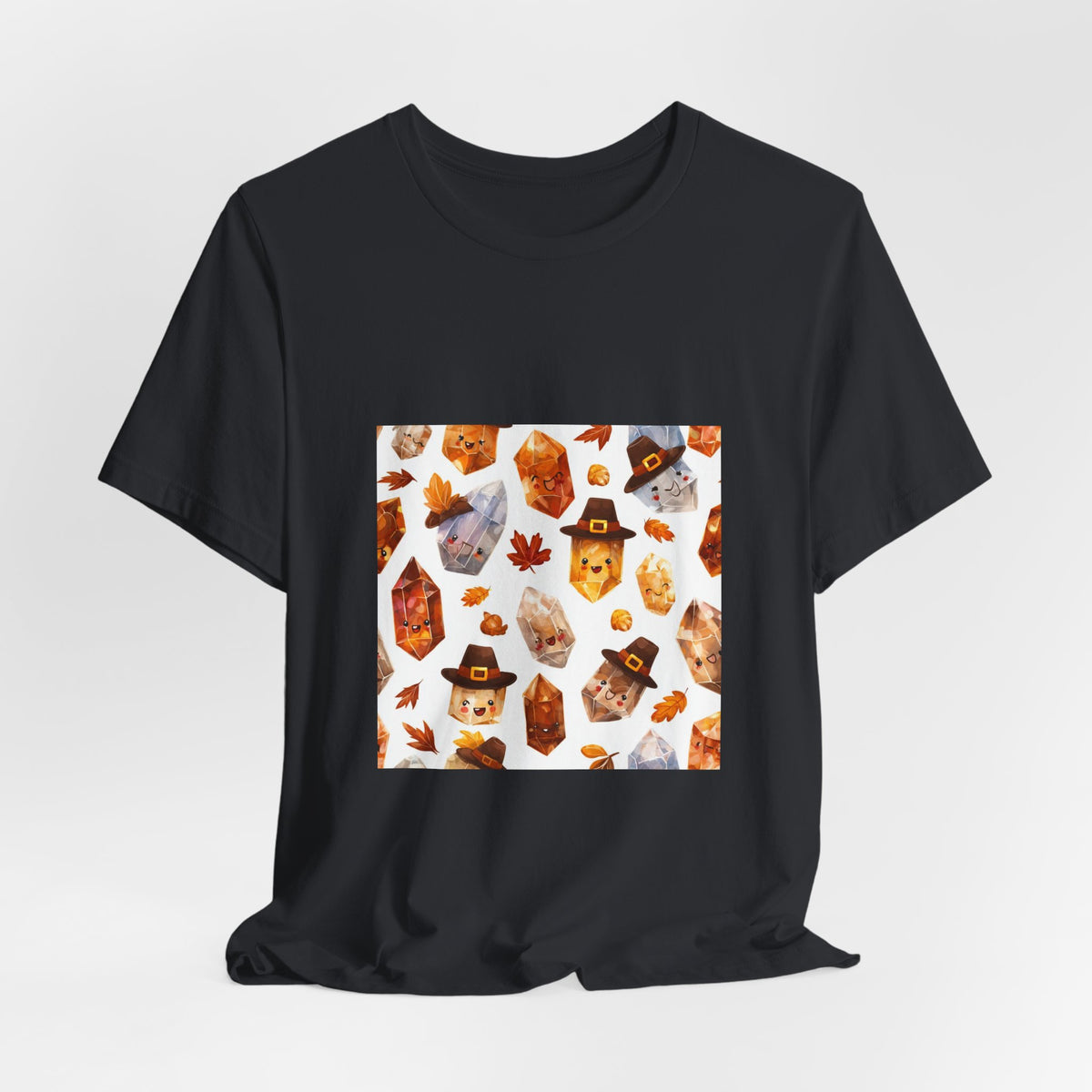 Thanksgiving Crystal Harvest T-Shirt | Dark Neutrals & Reds