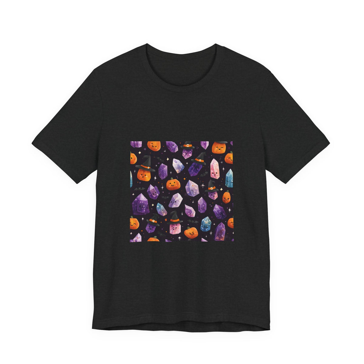 Halloween Crystal Party T-Shirt | Dark Neutrals & Reds