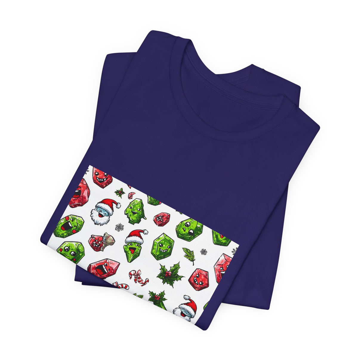 Christmas Crystal Cheer T-Shirt | Royal, Navy & Purple