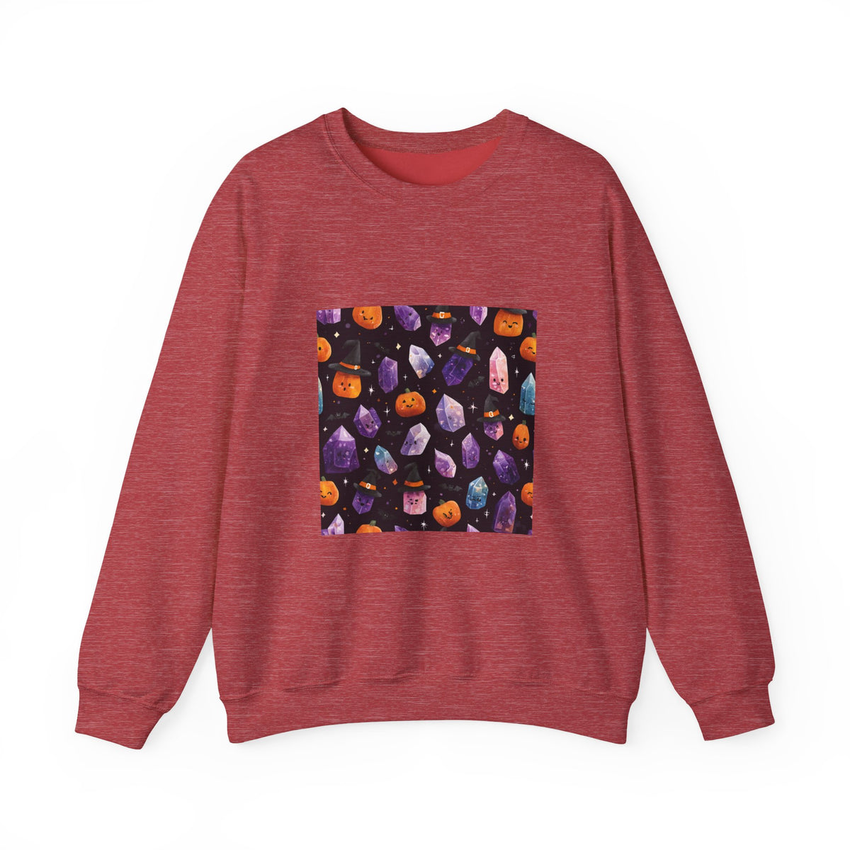 Halloween Crystal Party Crewneck | Neutrals & Reds