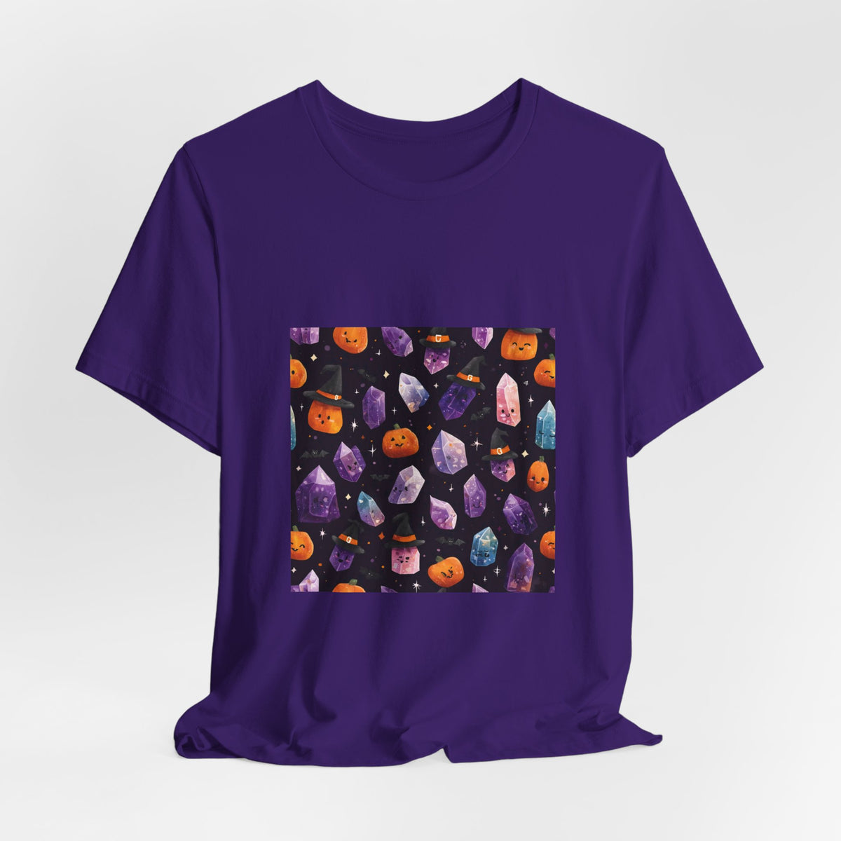 Halloween Crystal Party T-Shirt | Royal, Navy & Purple