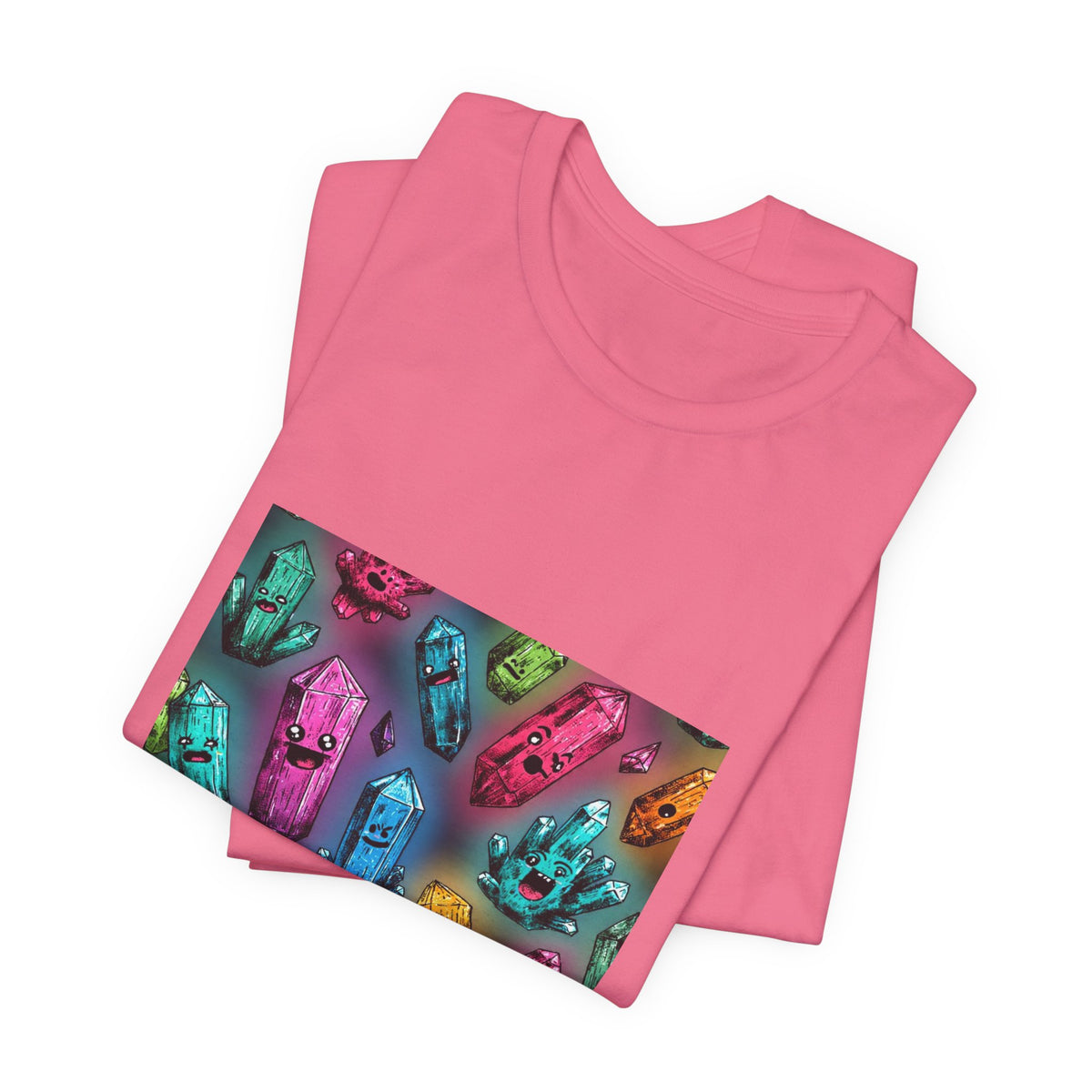 Colorful Crystal Characters T-Shirt | Pinks & Orchid