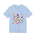Pastel Crystal Friends T-Shirt | Soft Blues
