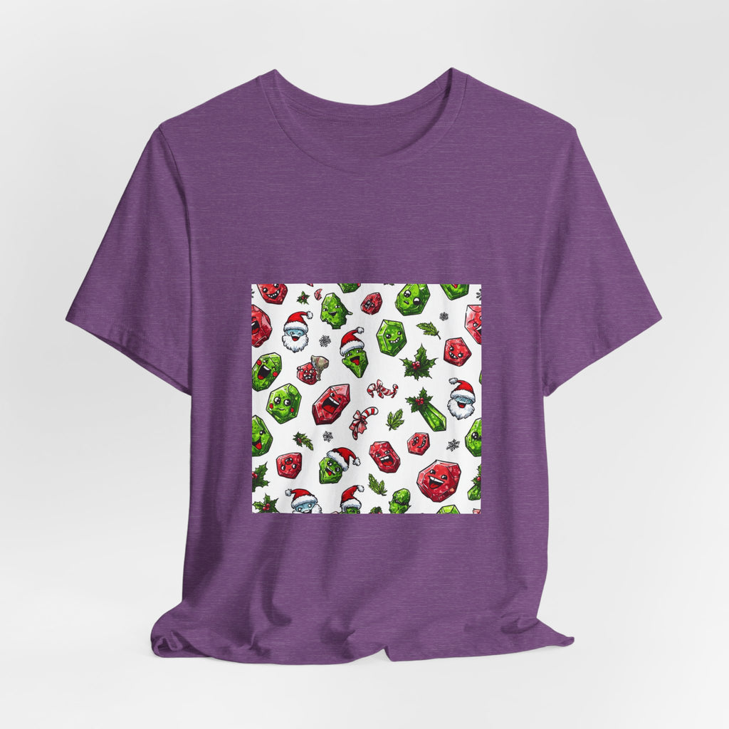 Christmas Crystal Cheer T-Shirt | Royal, Navy & Purple