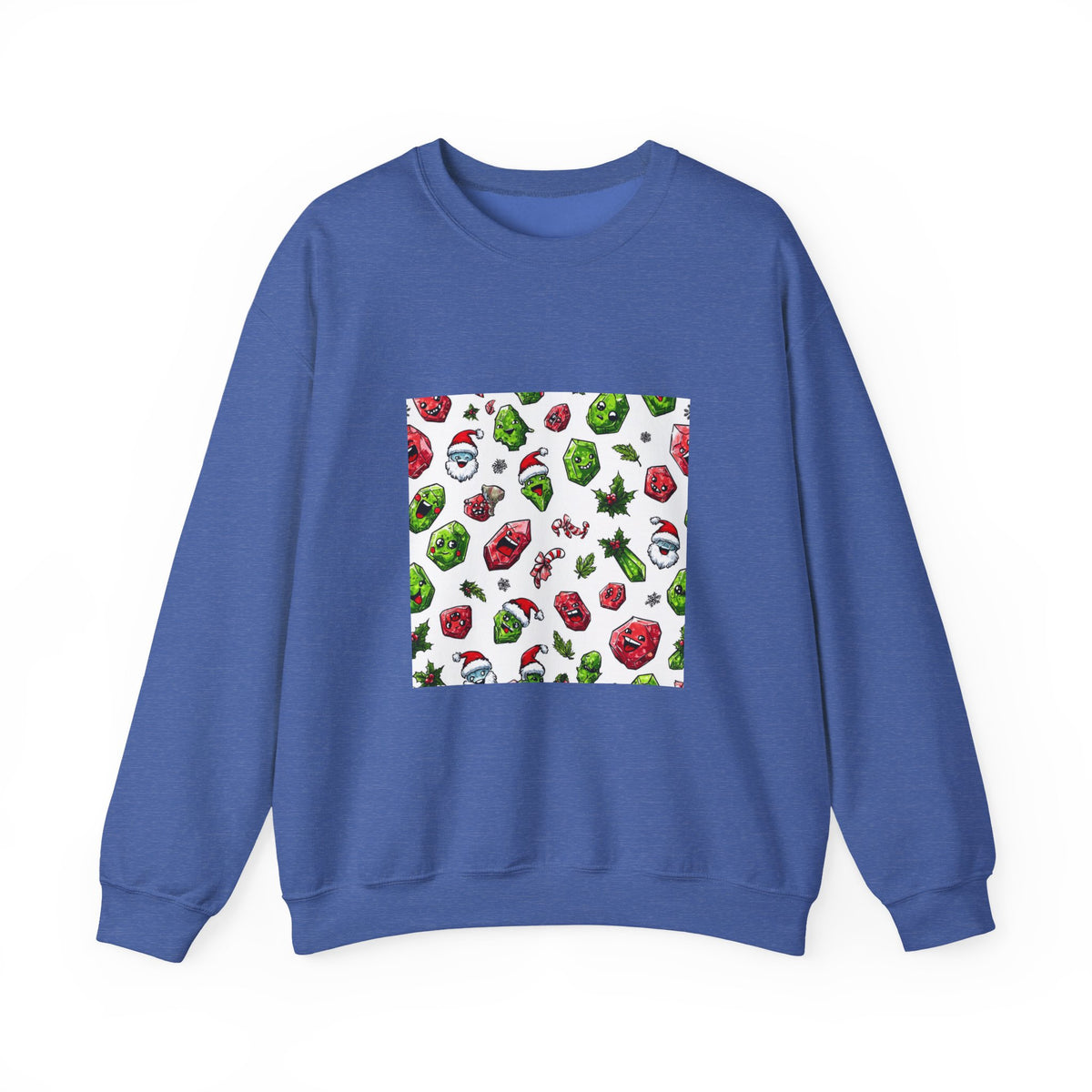 Christmas Crystal Cheer Crewneck | Blues, Purples & Pinks