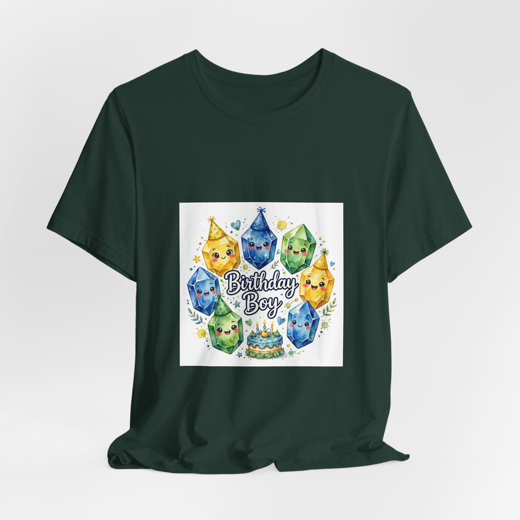 Birthday Boy Crystal Party T-Shirt | Forest & Ocean