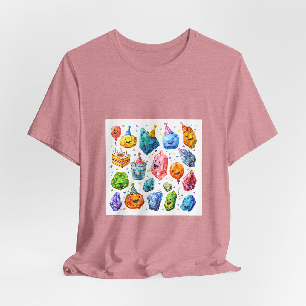 Copy of Earth Has Excellent Taste — Peach Moonstone Tee | Pinks & Orchid