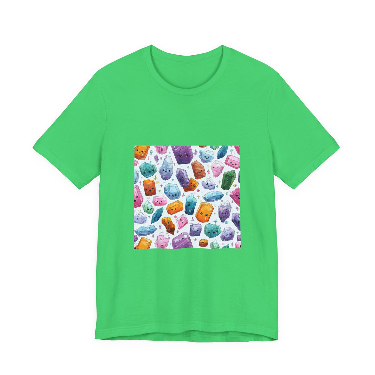 Pastel Crystal Friends T-Shirt | Greens