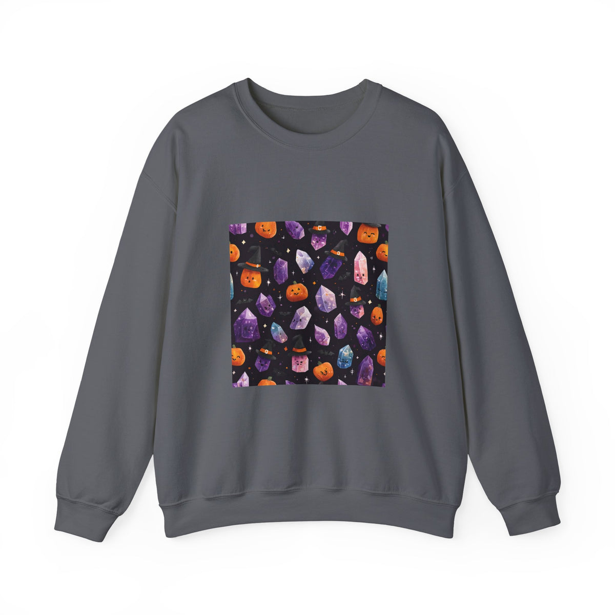 Halloween Crystal Party Crewneck | Neutrals & Reds
