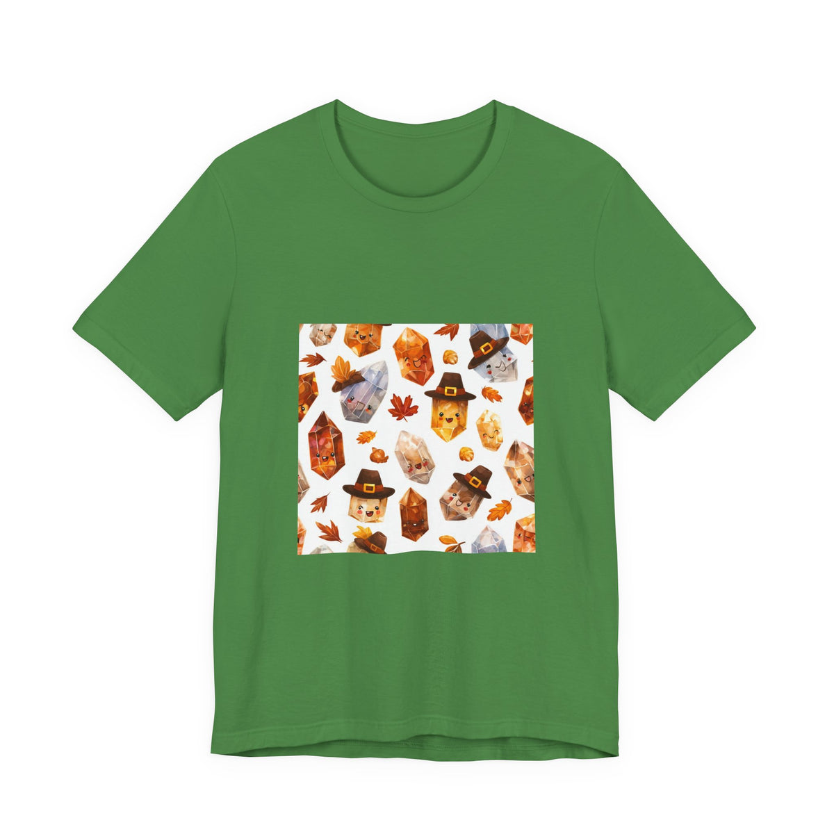 Thanksgiving Crystal Harvest T-Shirt | Greens