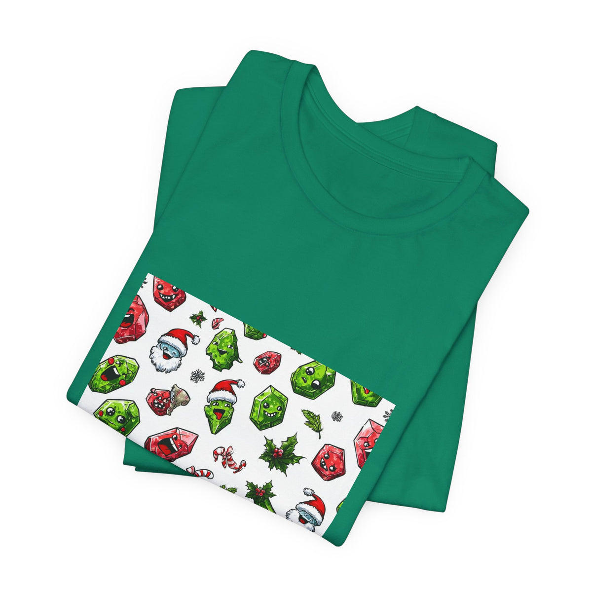 Christmas Crystal Cheer T-Shirt | Greens