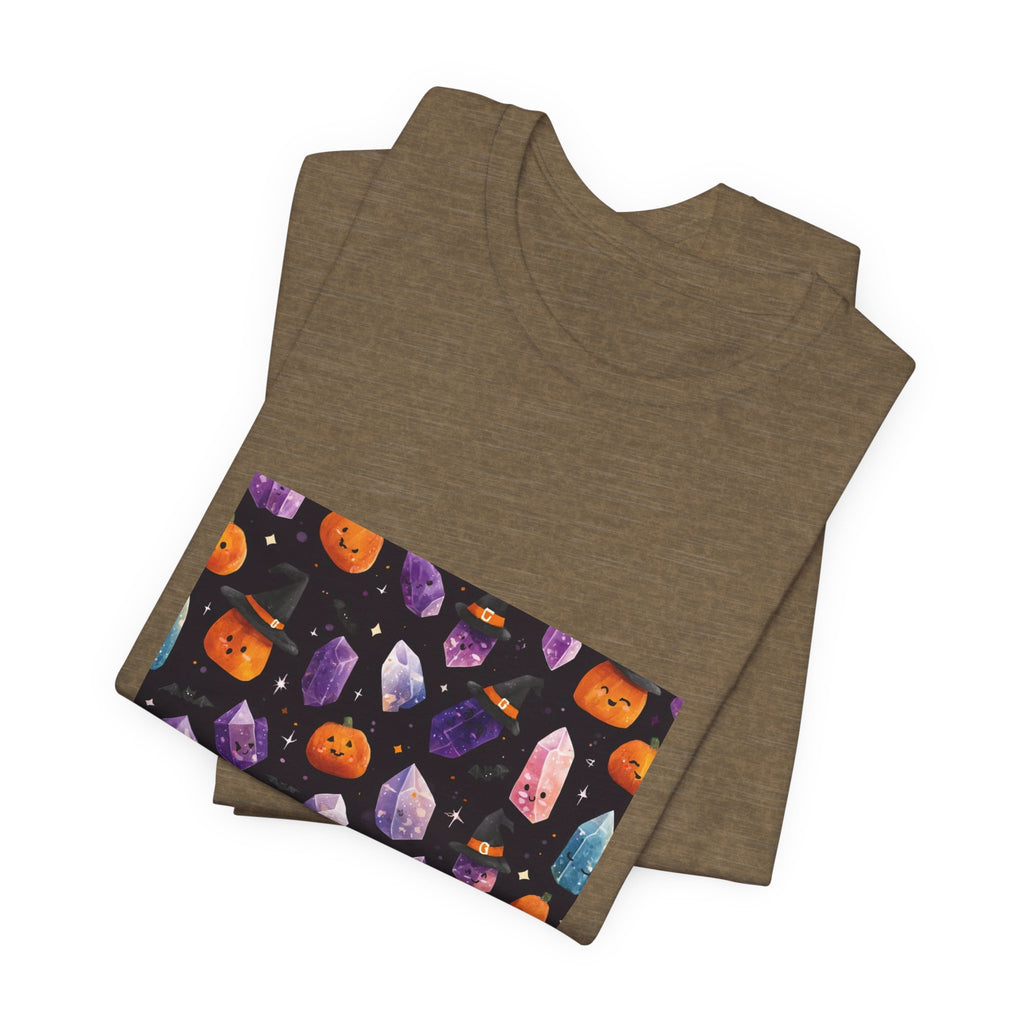 Halloween Crystal Party T-Shirt | Greens