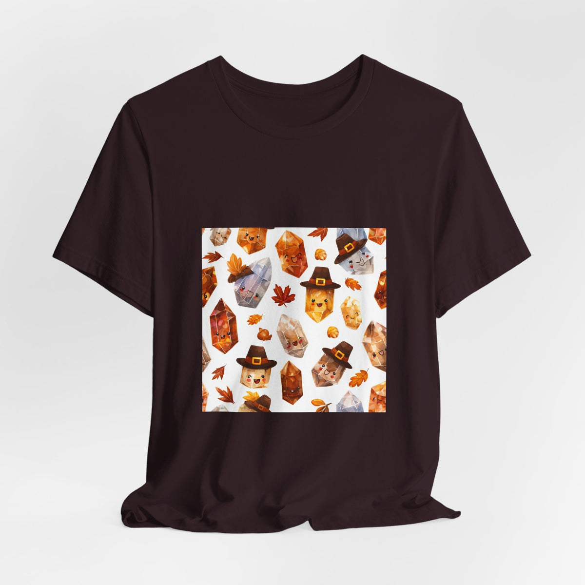 Thanksgiving Crystal Harvest T-Shirt | Dark Neutrals & Reds