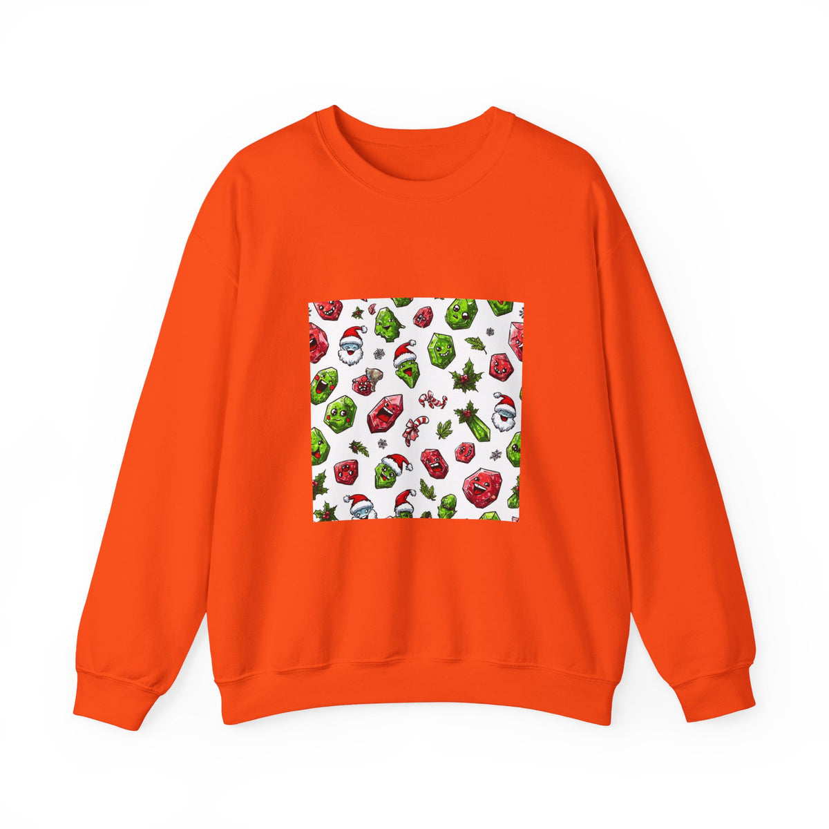 Christmas Crystal Cheer Crewneck | Earth Tones & Brights