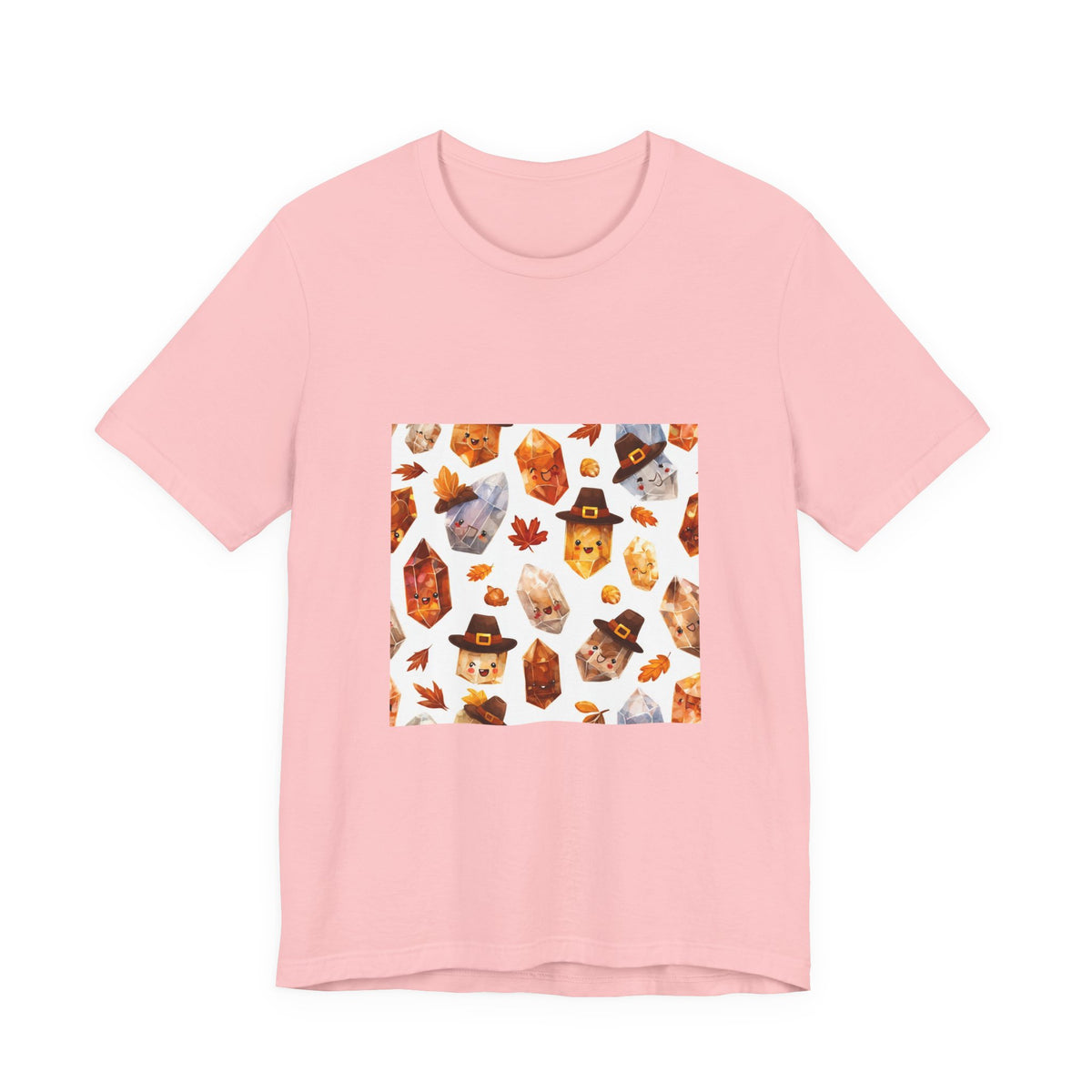 Thanksgiving Crystal Harvest T-Shirt | Pinks & Orchid