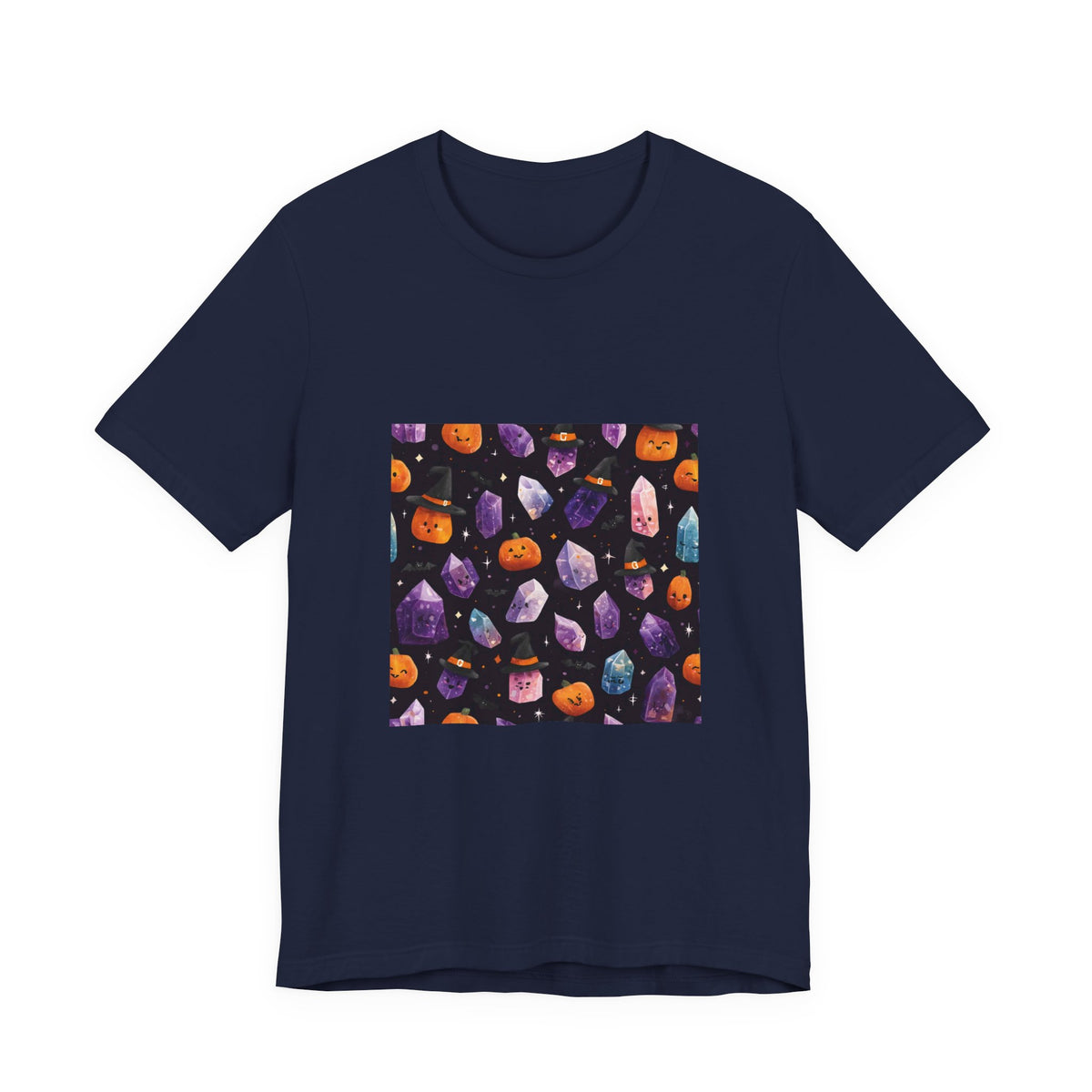 Halloween Crystal Party T-Shirt | Royal, Navy & Purple