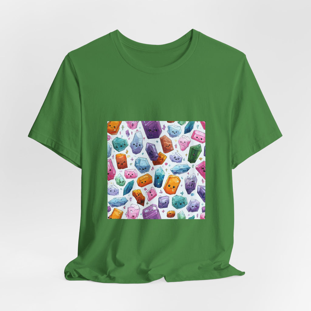 Pastel Crystal Friends T-Shirt | Greens