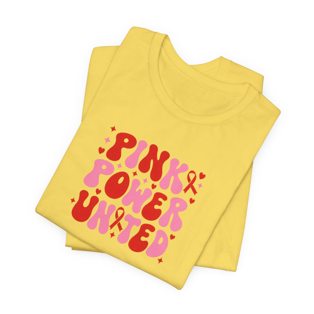 Pink Power United - Breast Cancer Awareness Tee