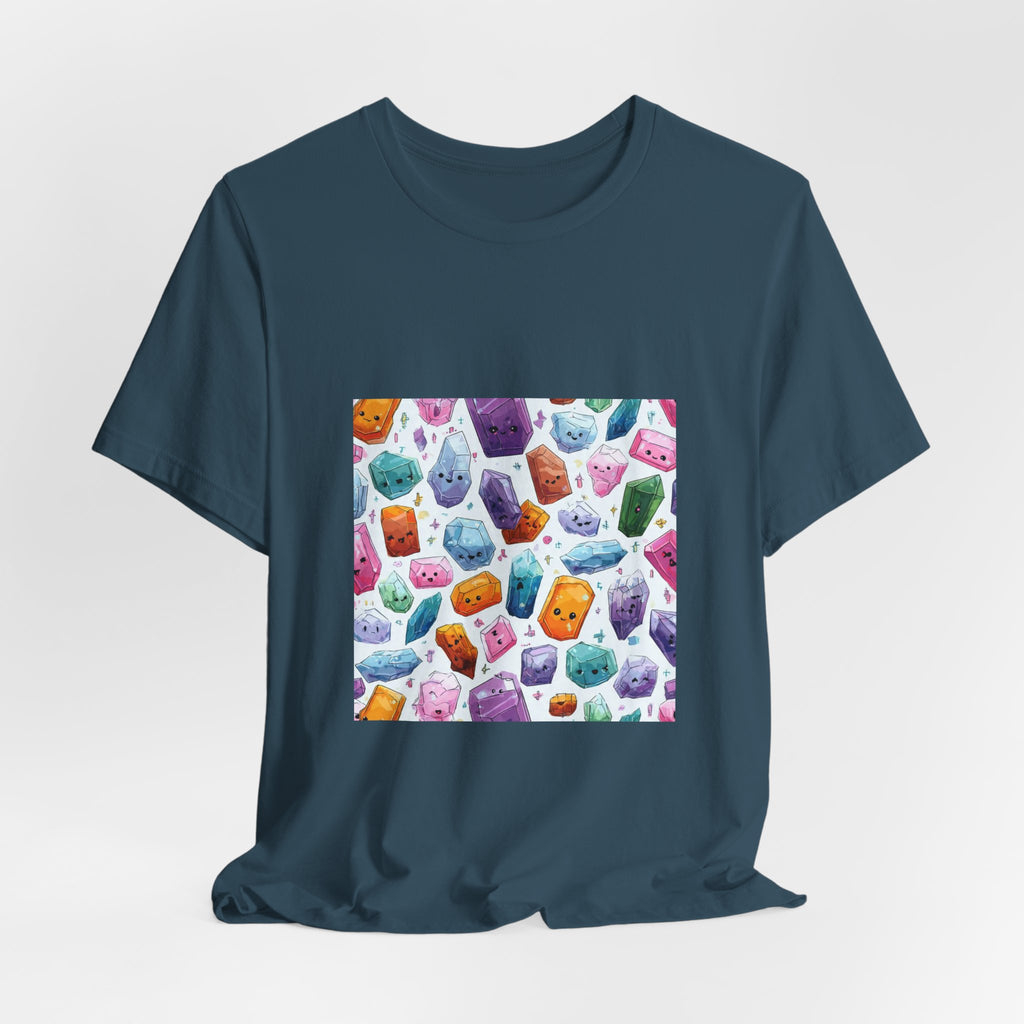 Pastel Crystal Friends T-Shirt | Forest & Ocean