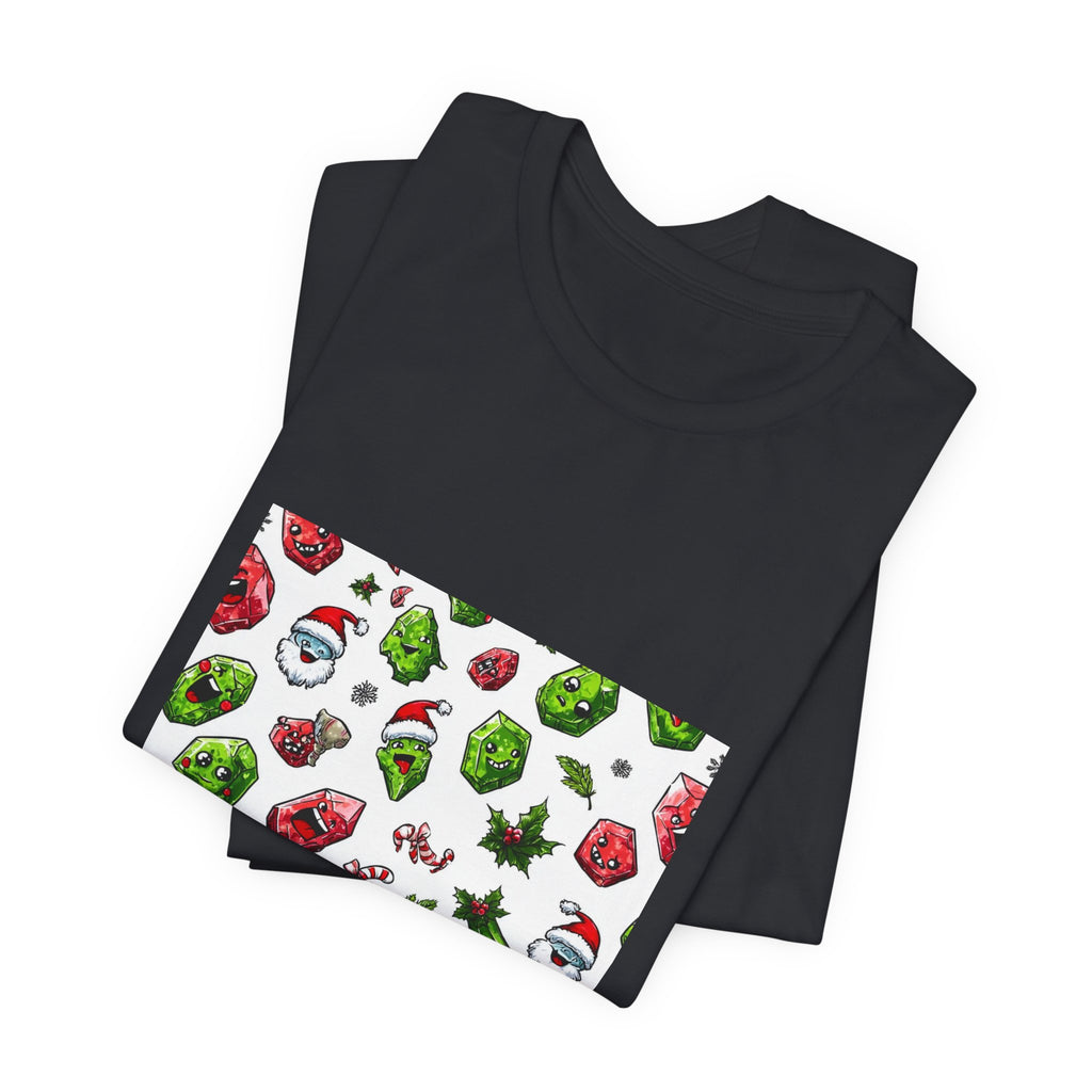 Christmas Crystal Cheer T-Shirt | Dark Neutrals & Reds