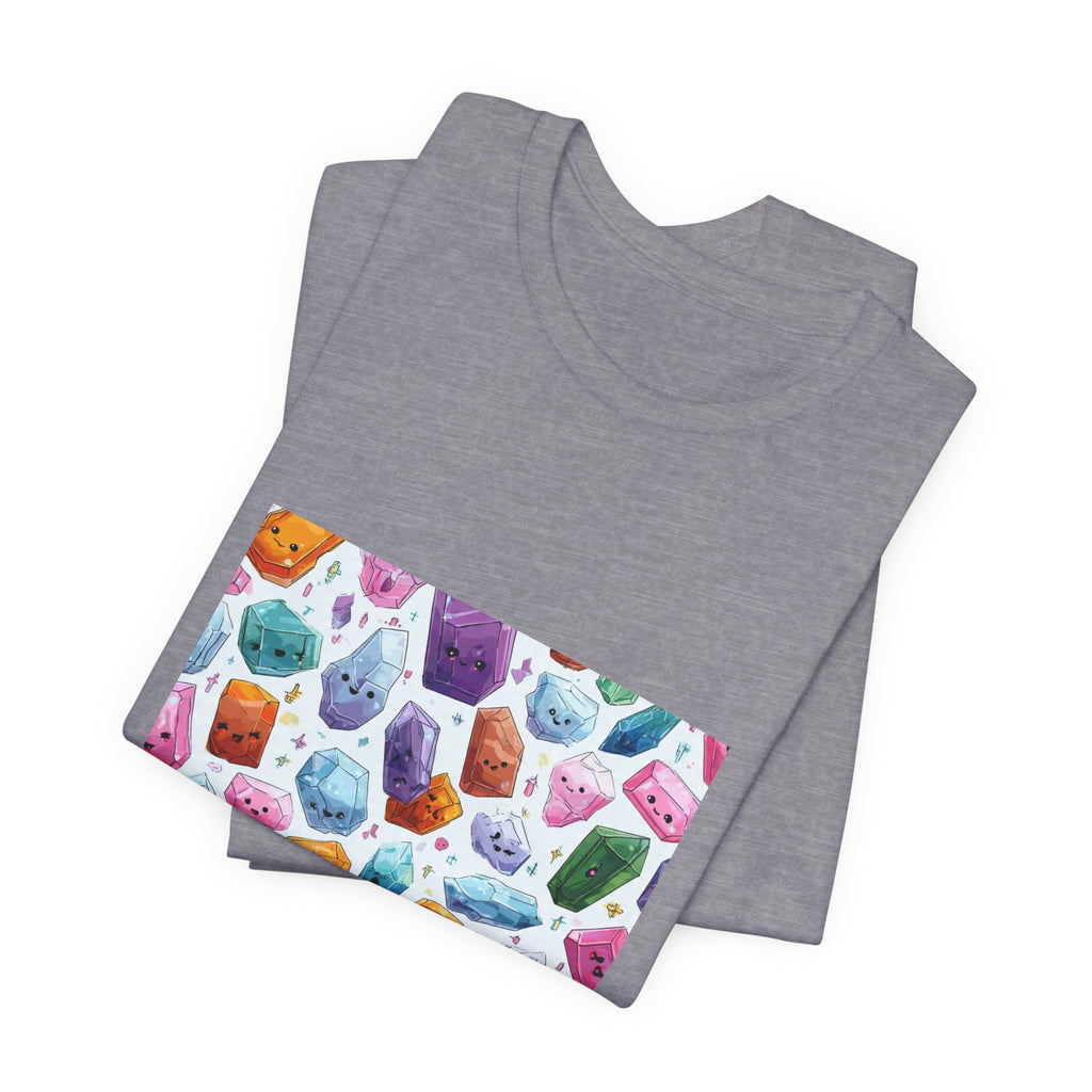 Pastel Crystal Friends T-Shirt | Light Neutrals