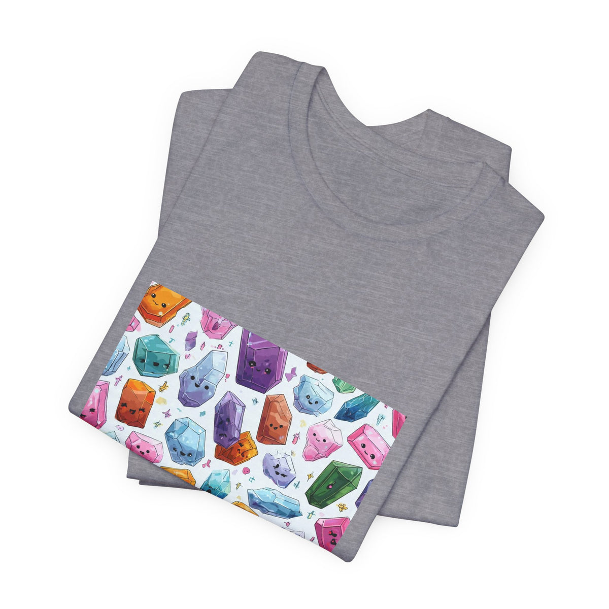 Pastel Crystal Friends T-Shirt | Light Neutrals