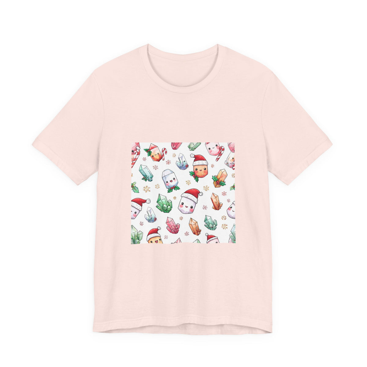 Pastel Christmas Crystal Friends T-Shirt | Royal, Navy & Purple