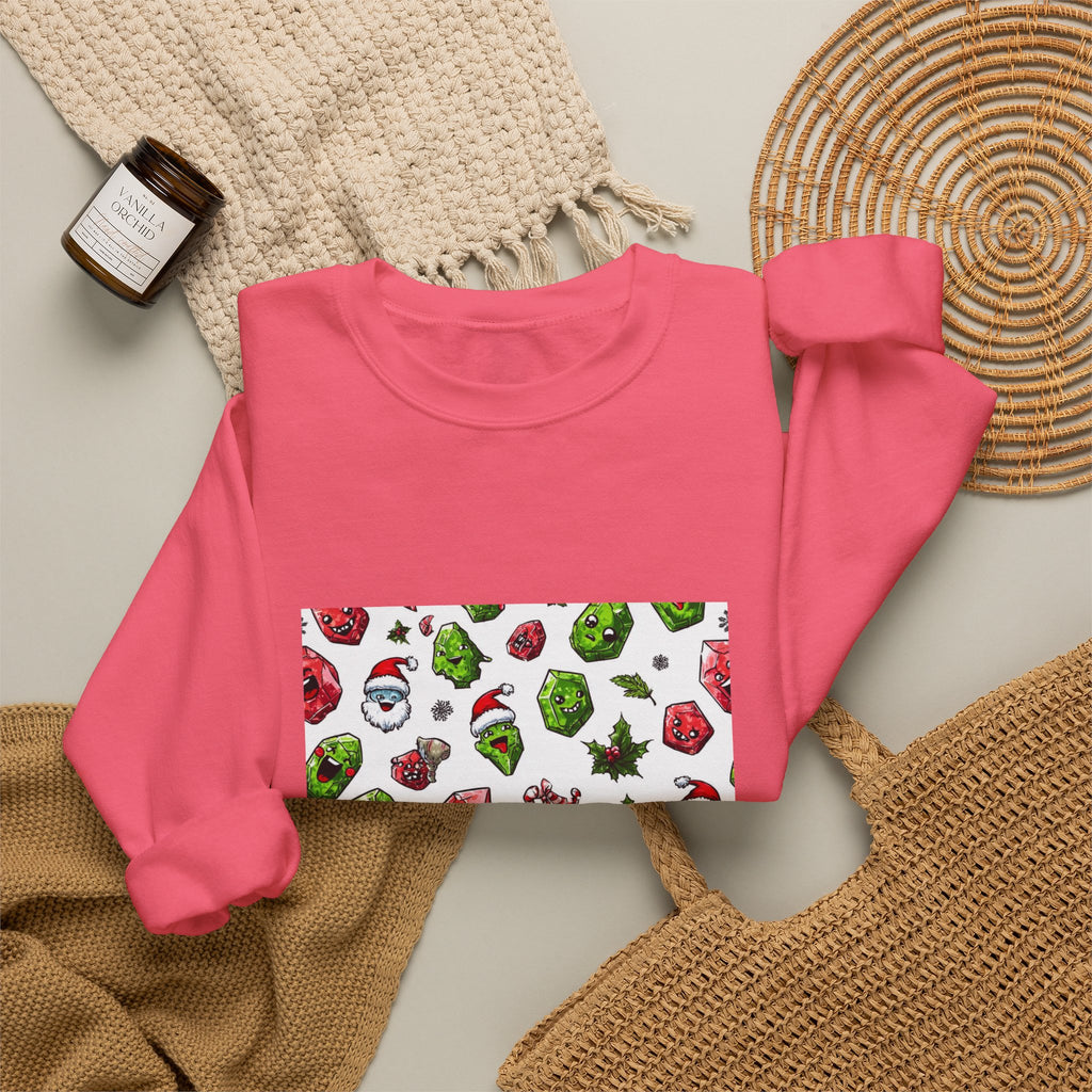 Christmas Crystal Cheer Crewneck | Blues, Purples & Pinks