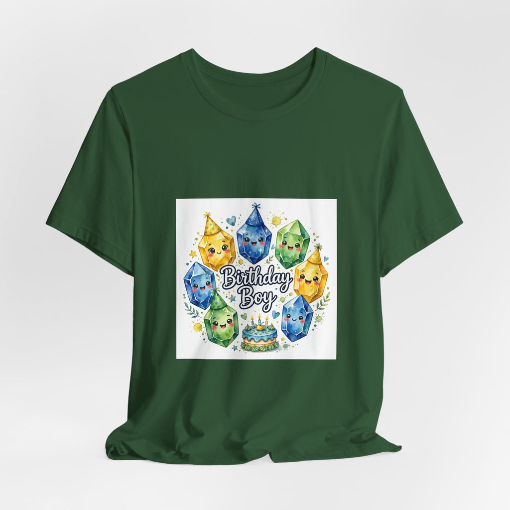 Birthday Boy Crystal Party T-Shirt | Forest & Ocean