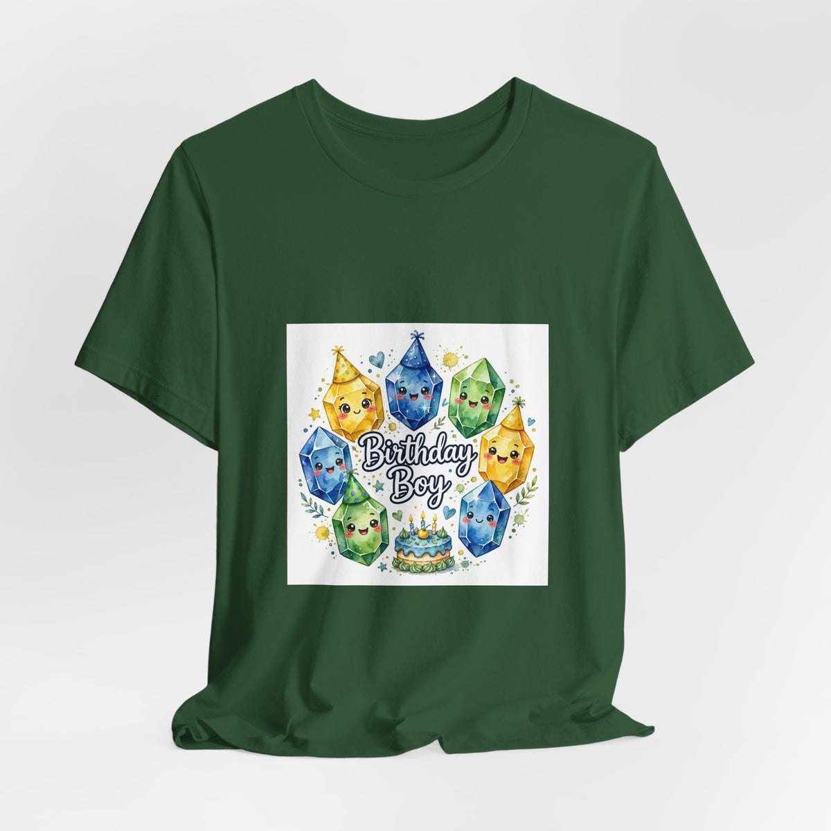 Birthday Boy Crystal Party T-Shirt | Forest & Ocean