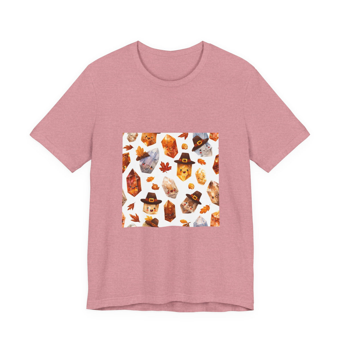 Thanksgiving Crystal Harvest T-Shirt | Pinks & Orchid
