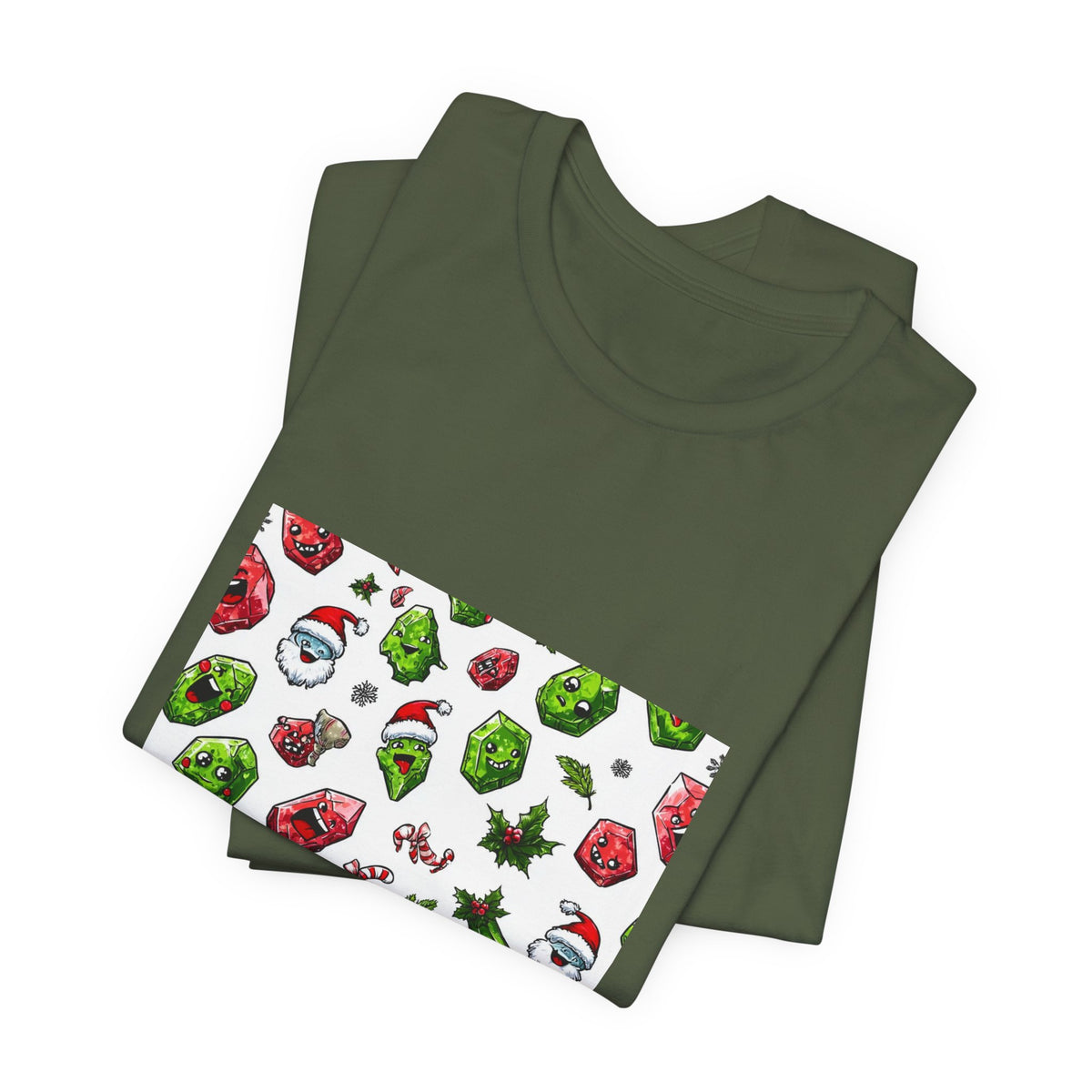 Christmas Crystal Cheer T-Shirt | Greens