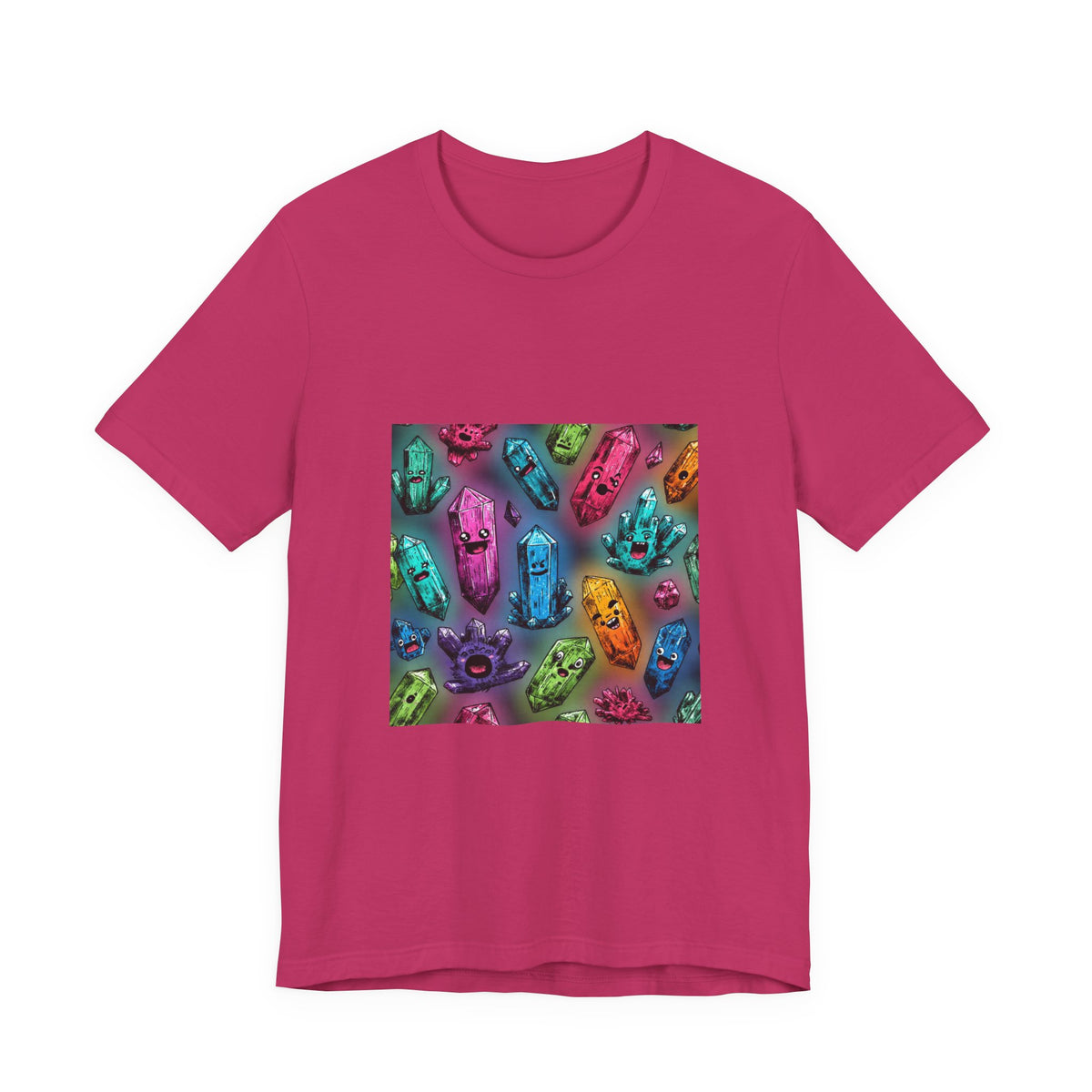 Colorful Crystal Characters T-Shirt | Pinks & Orchid