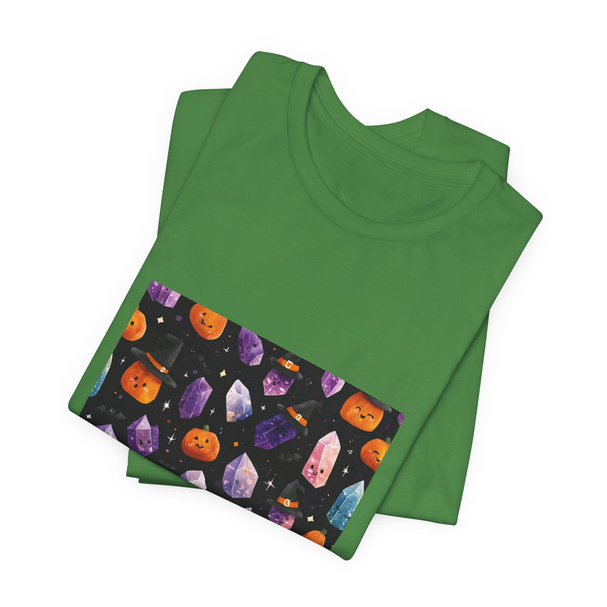 Halloween Crystal Party T-Shirt | Greens