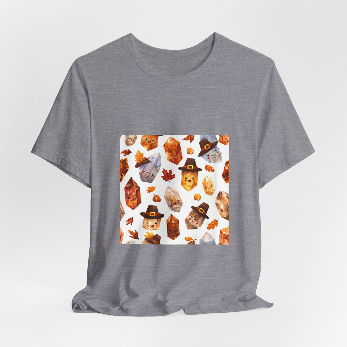 Thanksgiving Crystal Harvest T-Shirt | Light Neutrals