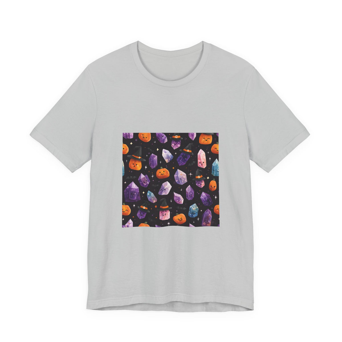 Halloween Crystal Party T-Shirt | Light Neutrals
