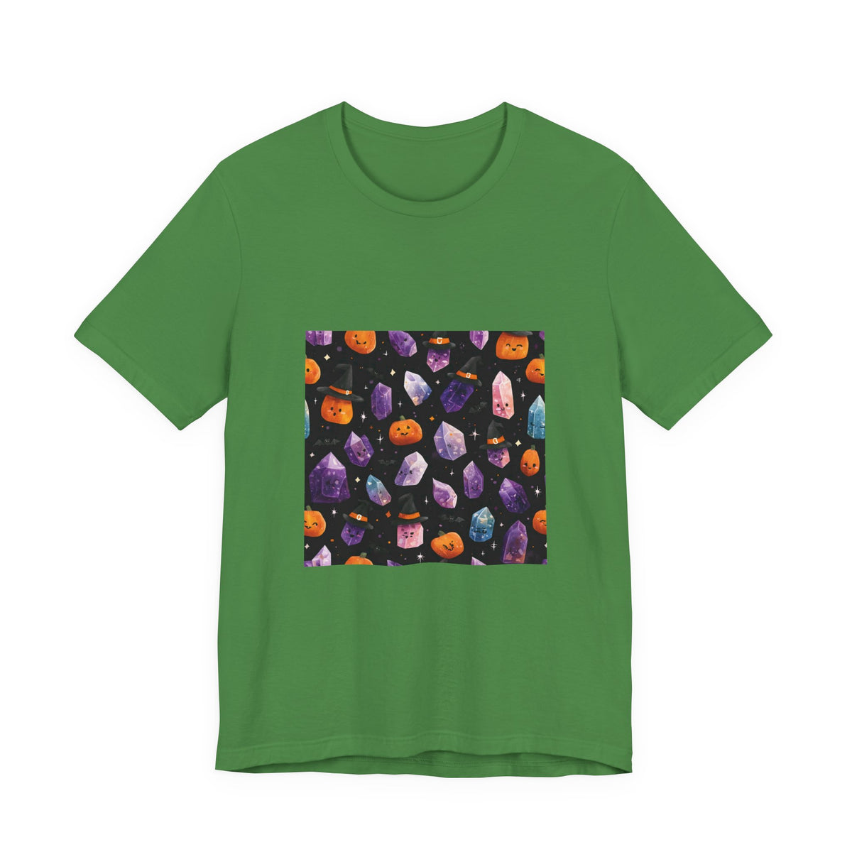 Halloween Crystal Party T-Shirt | Greens