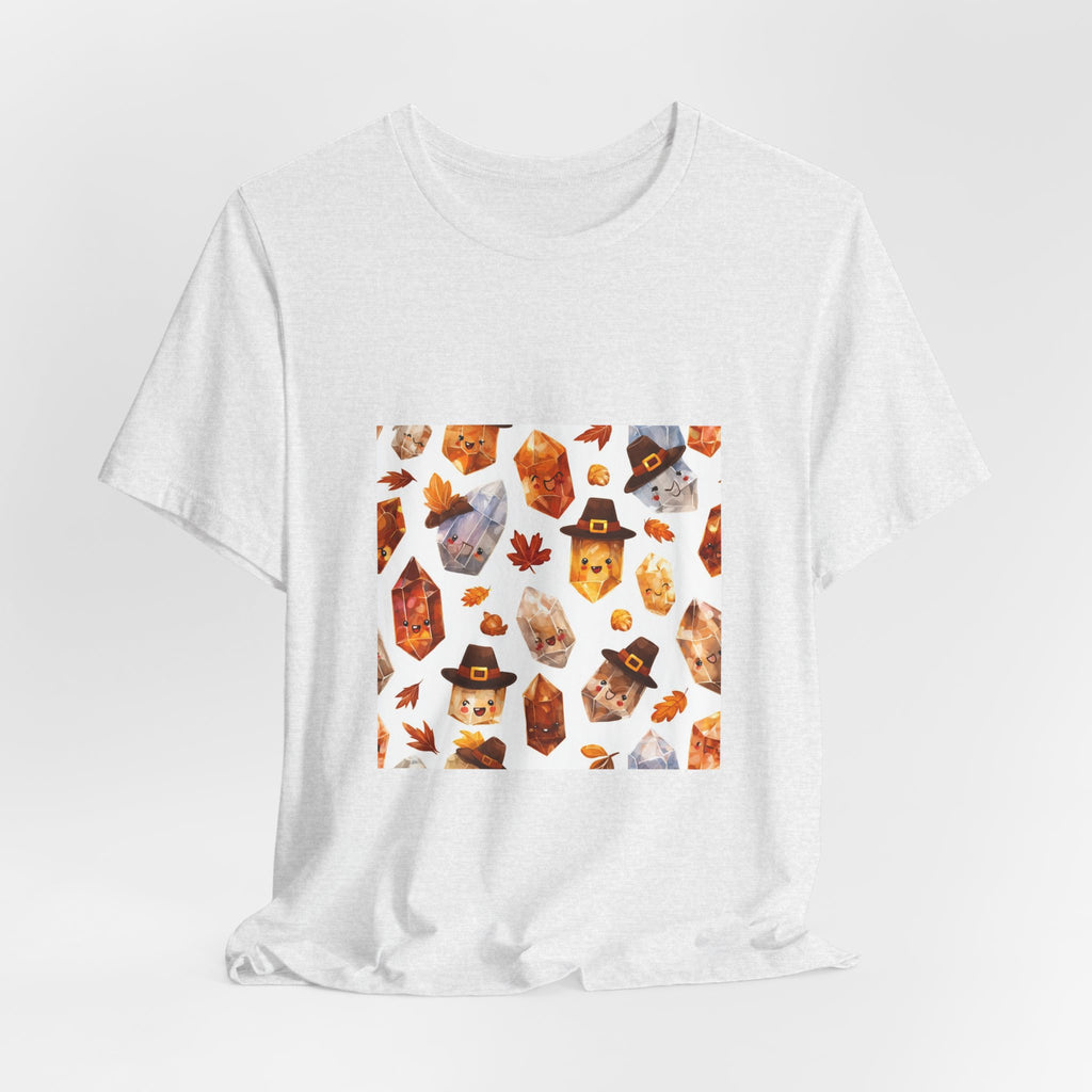 Thanksgiving Crystal Harvest T-Shirt | Light Neutrals