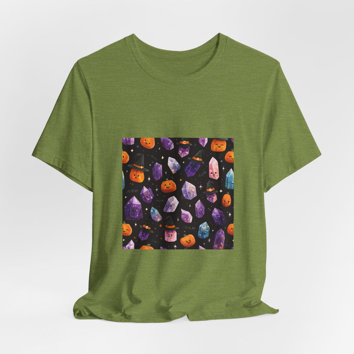 Halloween Crystal Party T-Shirt | Greens