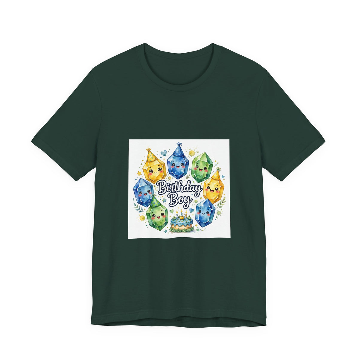 Birthday Boy Crystal Party T-Shirt | Forest & Ocean