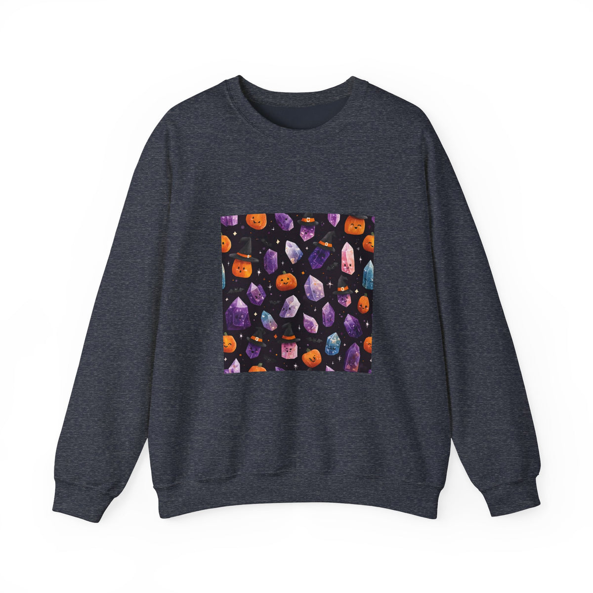 Halloween Crystal Party Crewneck | Blues, Purples & Pinks
