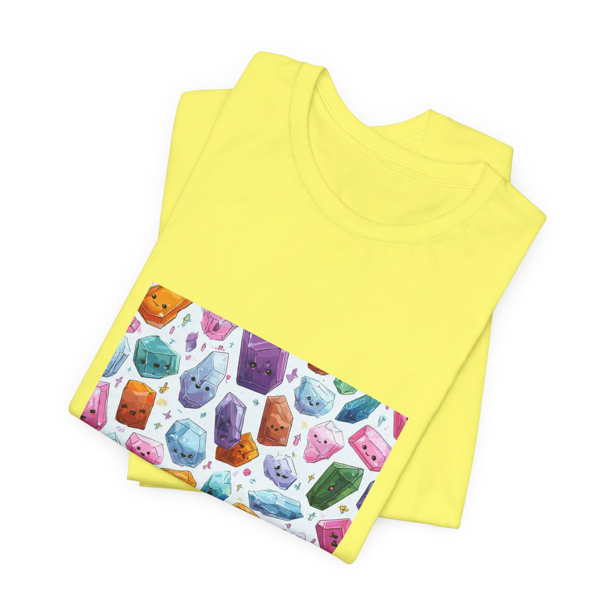 Pastel Crystal Friends T-Shirt | Golds, Mints & Teal