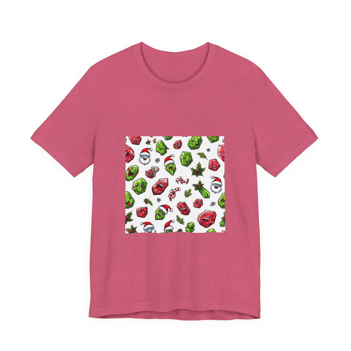Christmas Crystal Cheer T-Shirt | Dark Neutrals & Reds