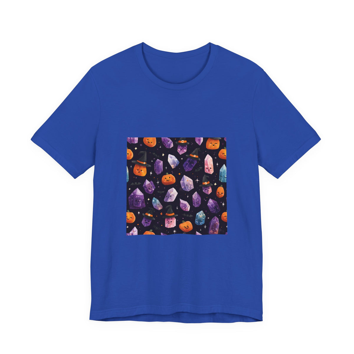 Halloween Crystal Party T-Shirt | Royal, Navy & Purple