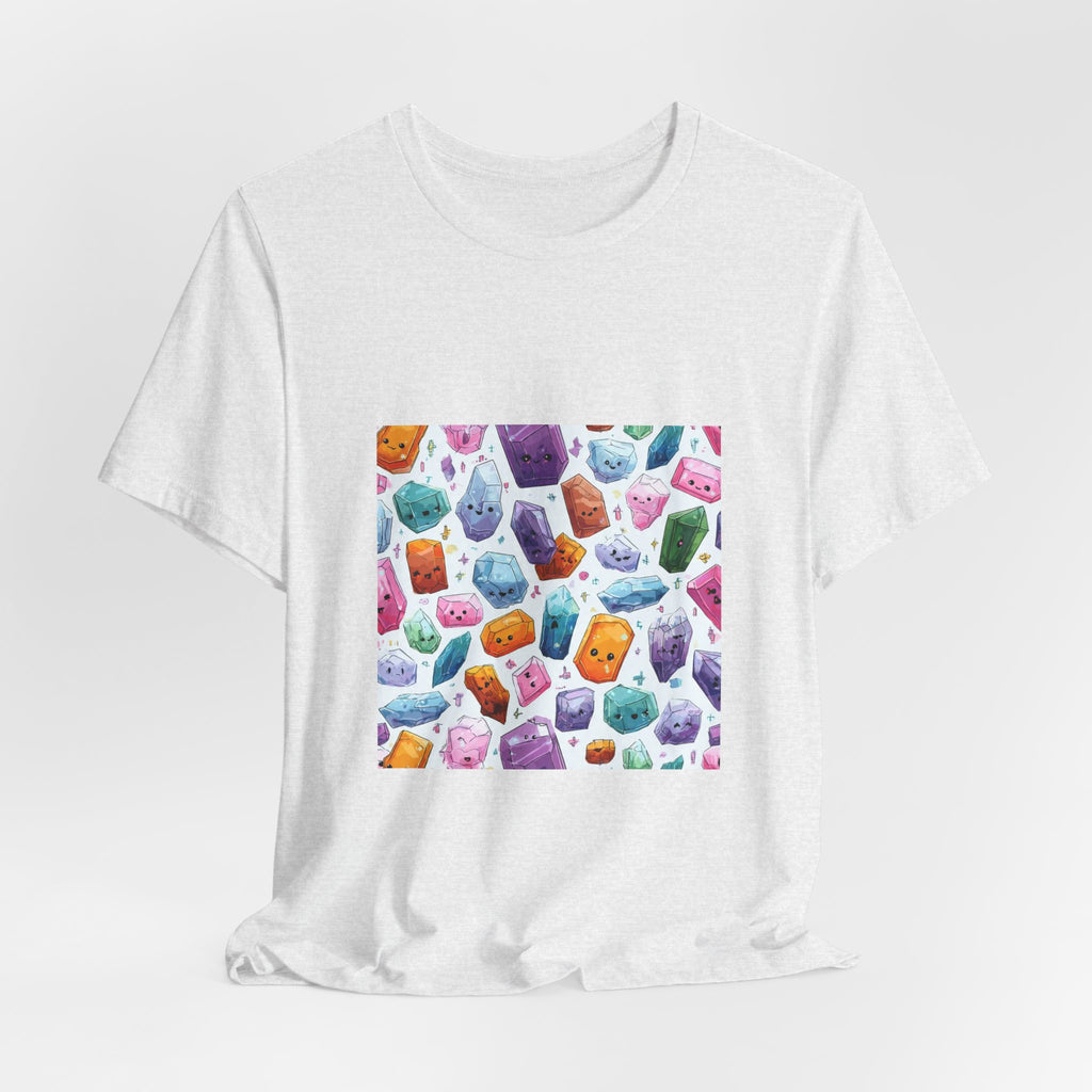 Pastel Crystal Friends T-Shirt | Light Neutrals
