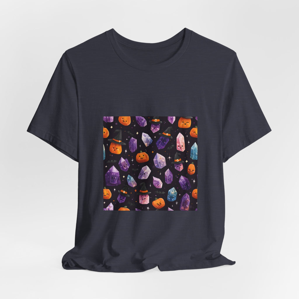 Halloween Crystal Party T-Shirt | Royal, Navy & Purple
