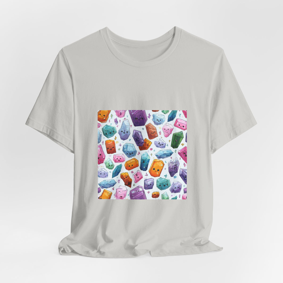 Pastel Crystal Friends T-Shirt | Light Neutrals