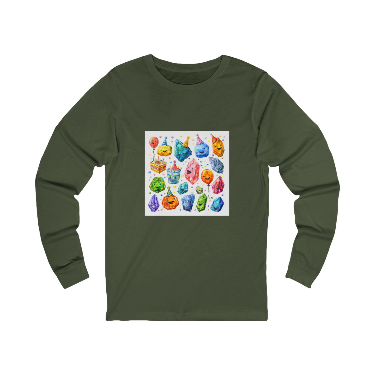 Crystal Birthday Party Long Sleeve T-Shirt